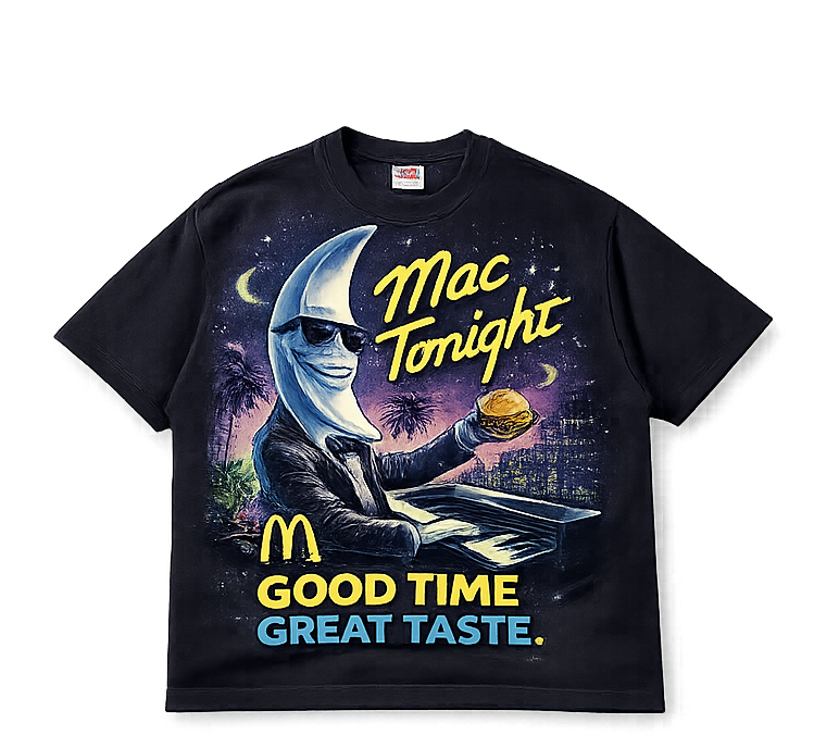 1990's Blue Vintage Unisex Graphic T-Shirt