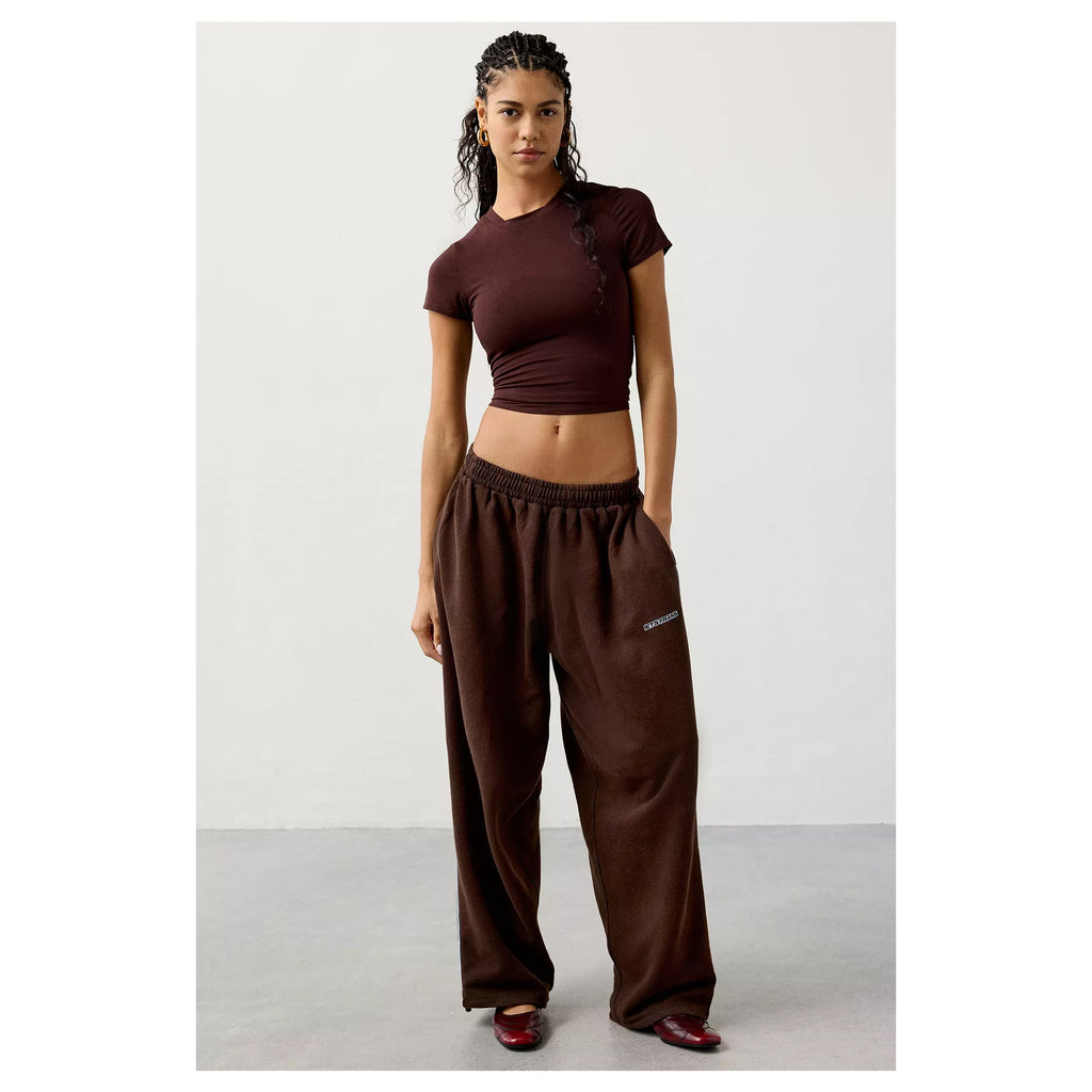 U-Harri Wide Leg Jogger Pants – Baggy Cotton Wide-Leg Sweatpants