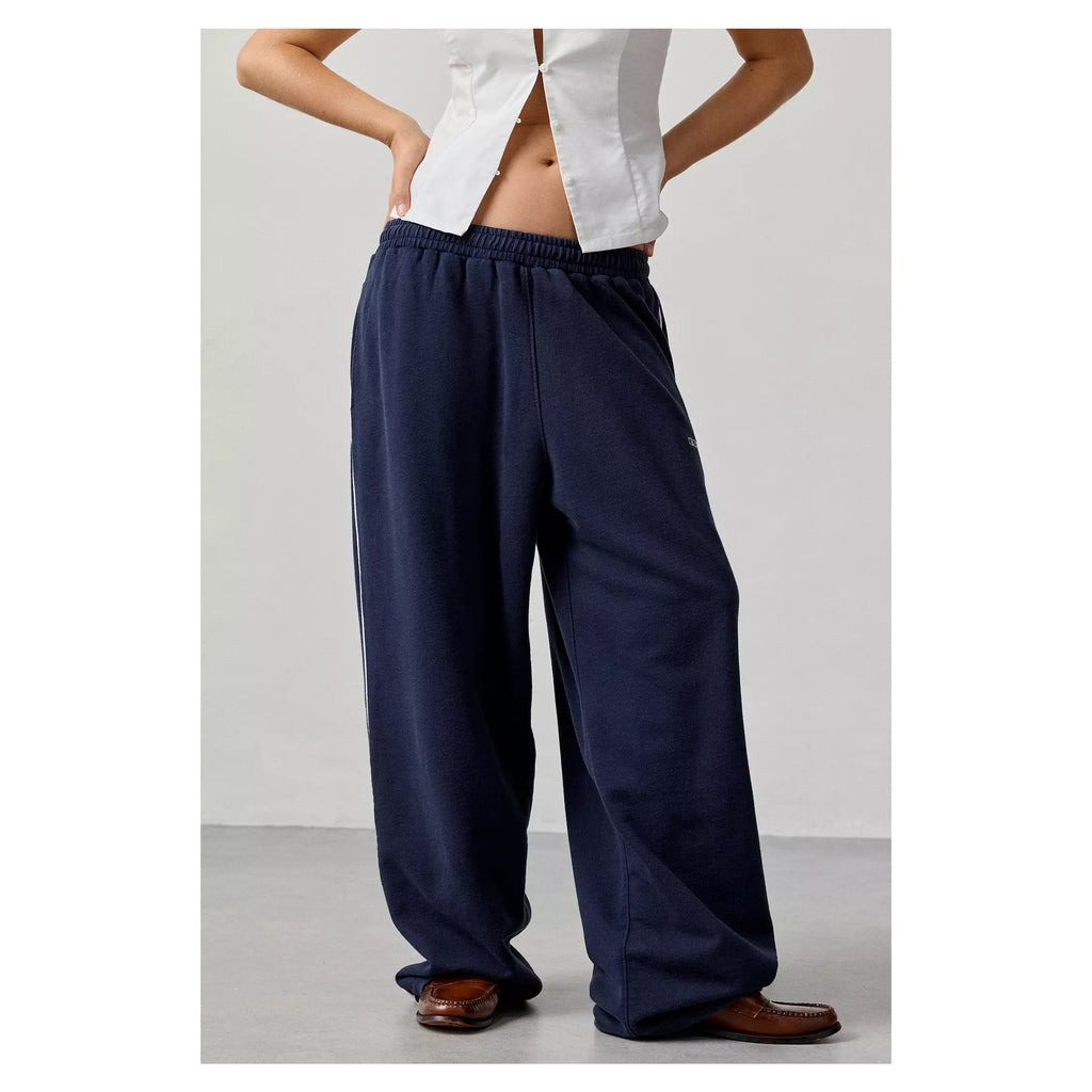 U-Harri Wide Leg Jogger Pants – Baggy Cotton Wide-Leg Sweatpants