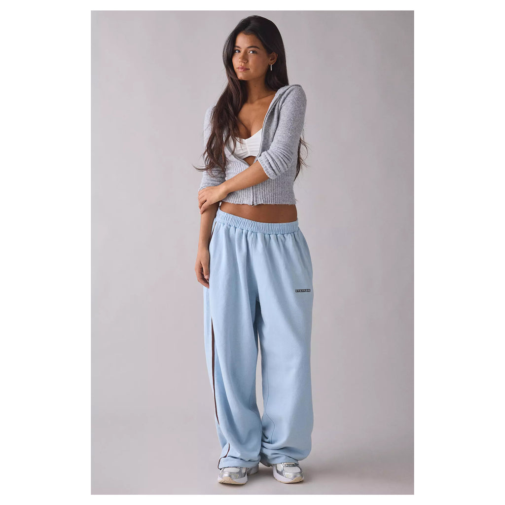 U-Harri Wide Leg Jogger Pants – Baggy Cotton Wide-Leg Sweatpants