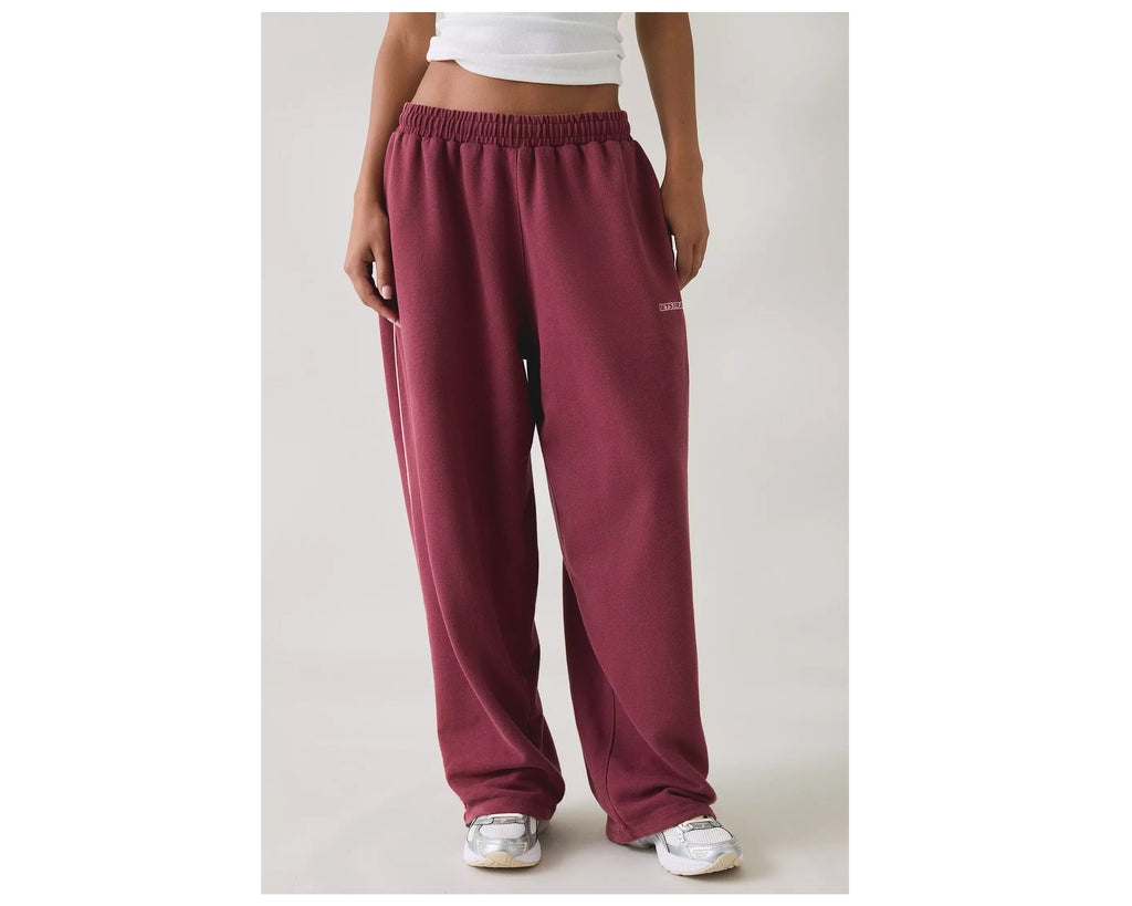 U-Harri Wide Leg Jogger Pants – Baggy Cotton Wide-Leg Sweatpants