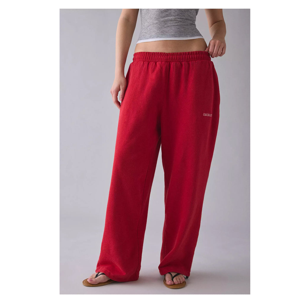 U-Harri Wide Leg Jogger Pants – Baggy Cotton Wide-Leg Sweatpants