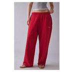 U-Harri Wide Leg Jogger Pants – Baggy Cotton Wide-Leg Sweatpants