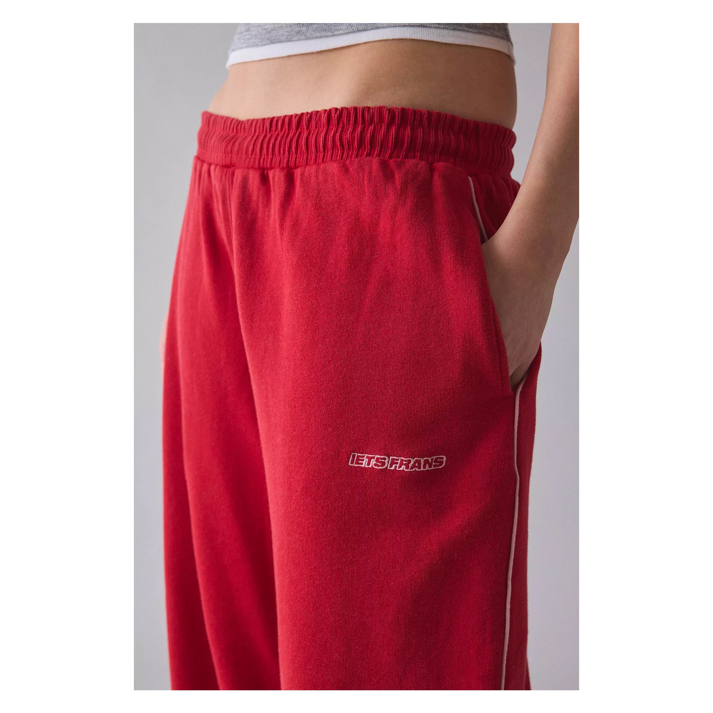 U-Harri Wide Leg Jogger Pants – Baggy Cotton Wide-Leg Sweatpants