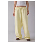 U-Harri Wide Leg Jogger Pants – Baggy Cotton Wide-Leg Sweatpants