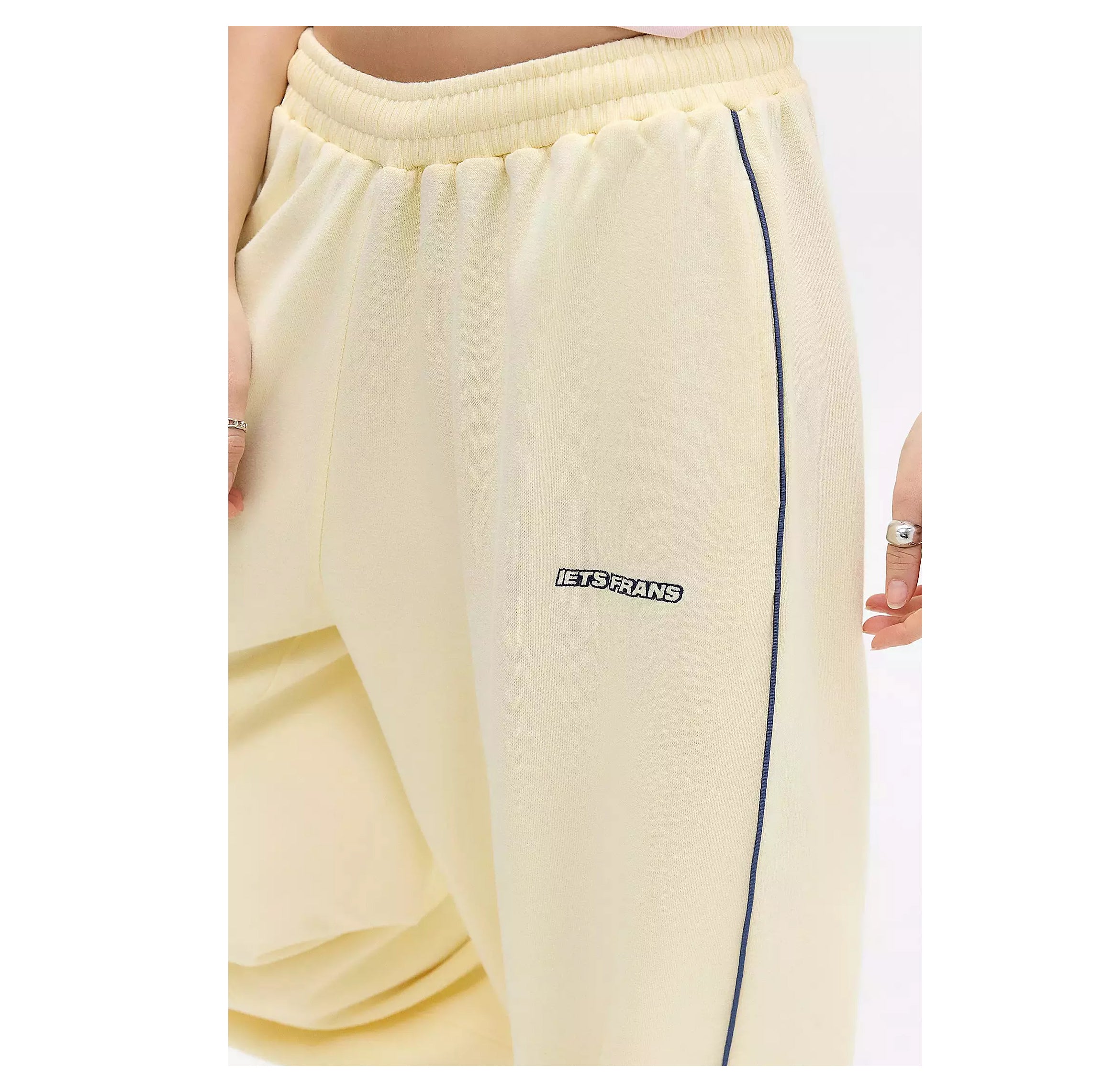 U-Harri Wide Leg Jogger Pants – Baggy Cotton Wide-Leg Sweatpants