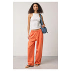 U-Harri Wide Leg Jogger Pants – Baggy Cotton Wide-Leg Sweatpants