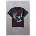 G-Harley Davidson x MGK Lost Americana Graphic Tee IV – Vintage Road Culture Cotton T-Shirt