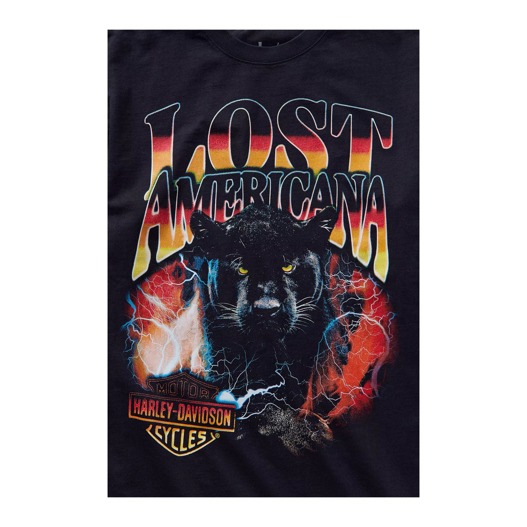 G-Harley Davidson x MGK Lost Americana Graphic Tee – Vintage Americana Cotton T-Shirt