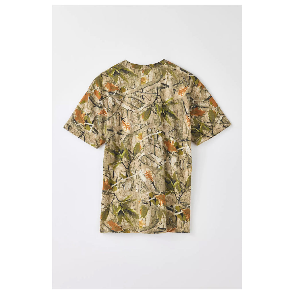 G-Chevy Logo Graphic Camo Tee – Vintage Camo Cotton Graphic T-Shirt