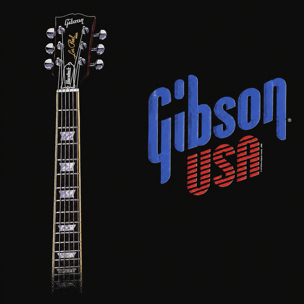 1992's Gibson Vintage Unisex Graphic T-Shirt