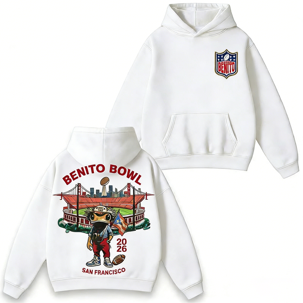 Benito Bowl 2026 Vintage Football Graphic Unisex Shirt