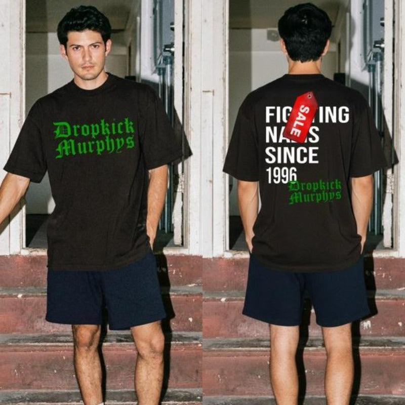 Fighting N.a/zis Since 1996 Shirt Anti Fascist Statement Tee