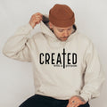 Created With A Purpose Unisex Hoodie: Trendy Christian Sweatshirt