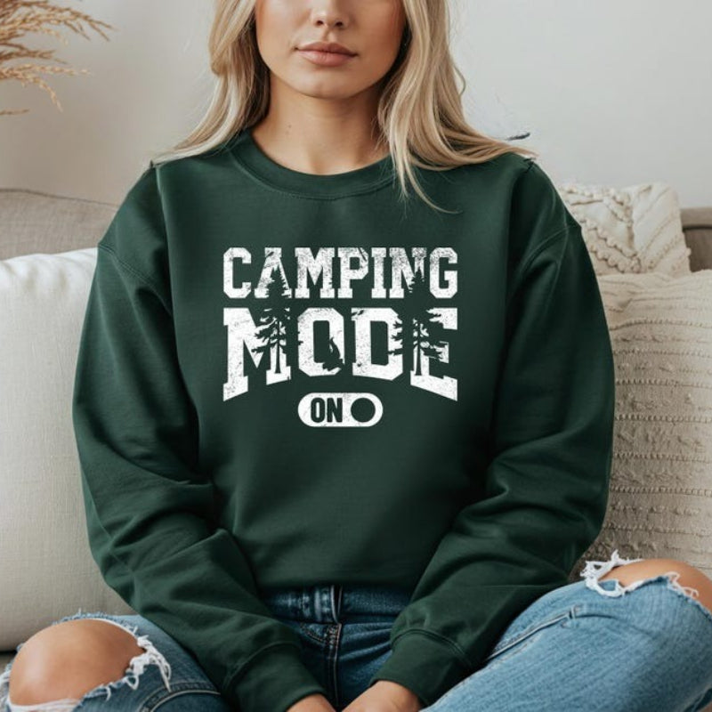 Camping Hiking Adventure Unisex Sweatshirt