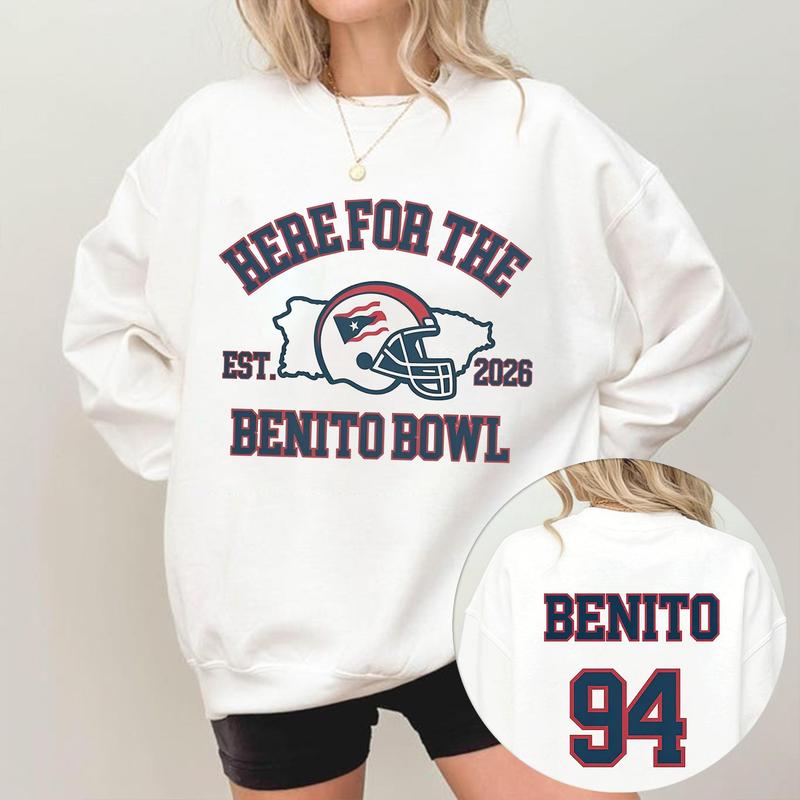 Benito Bowl Sweatshirt Puerto Rico Bowl shirt