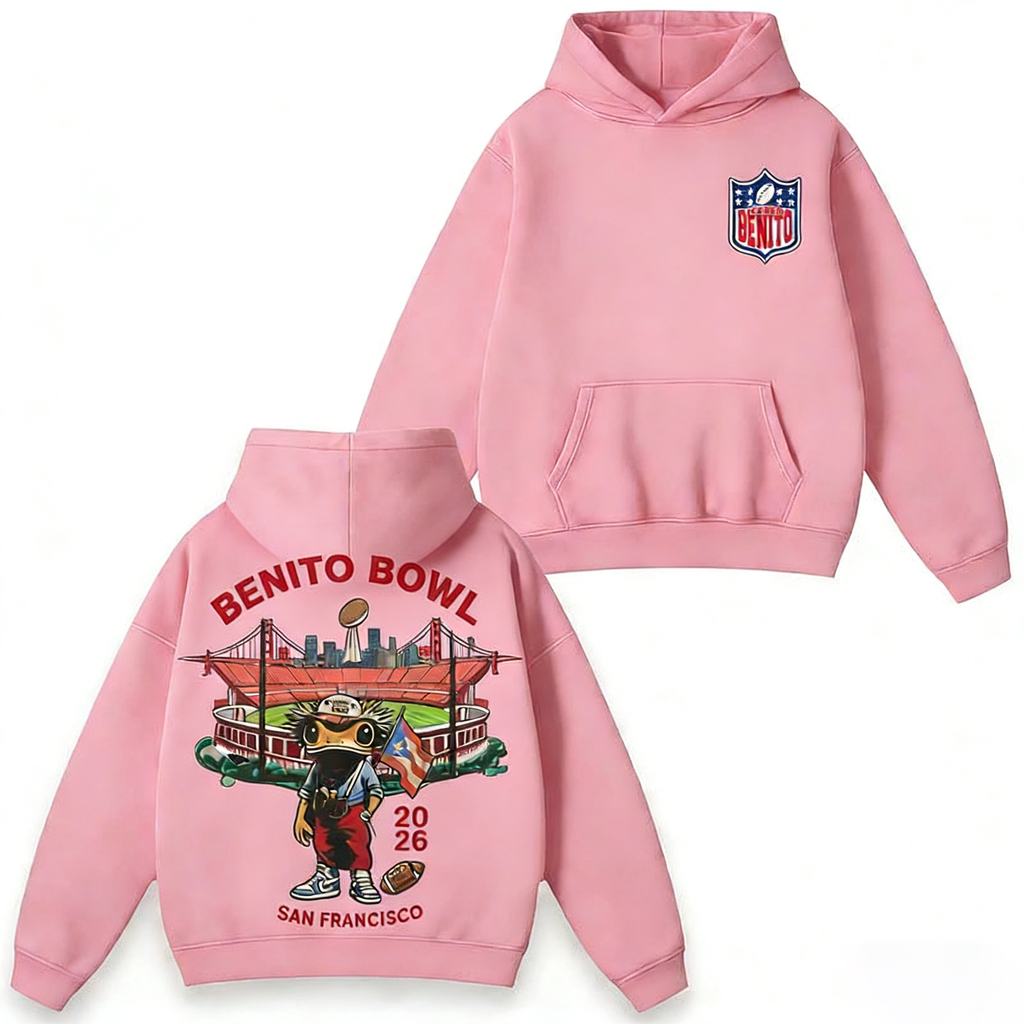 Benito Bowl 2026 Vintage Football Graphic Unisex Shirt