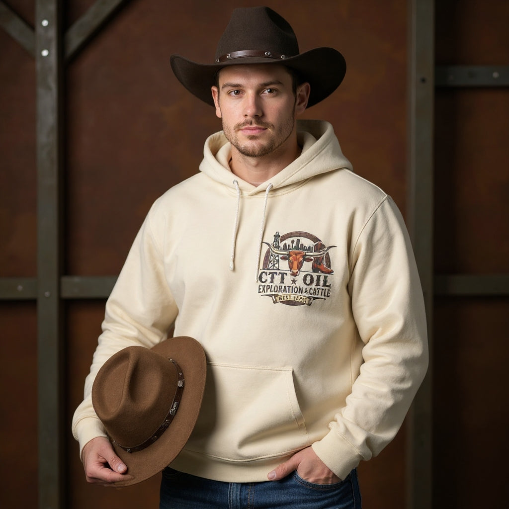 CTT Oil Exploration & Cattle Hoodie