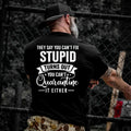 Dark Humor Statement Shirt for Men, Funny Sarcastic Quote