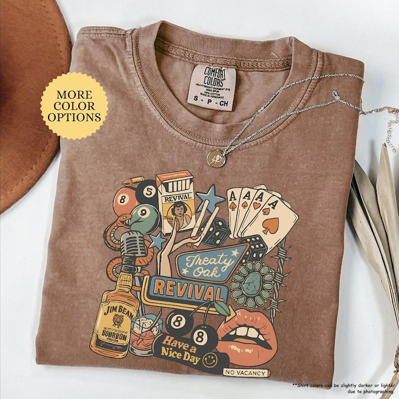 Treaty Oak Revival Country Music Unisex Shirt Western Music Tee