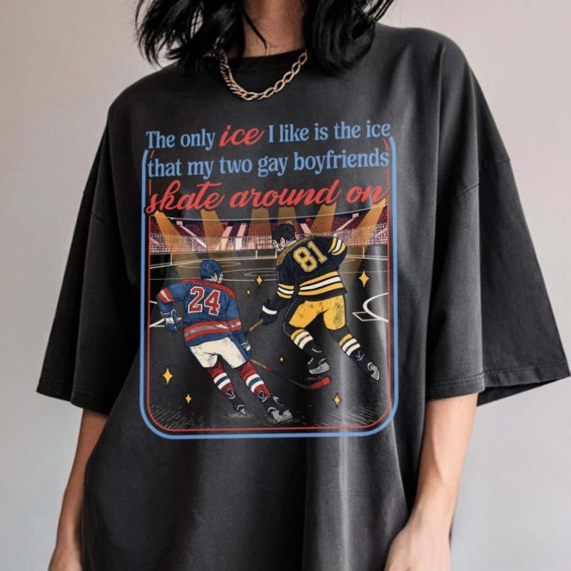 Hockey Romance Fan Gift Unisex Shirt