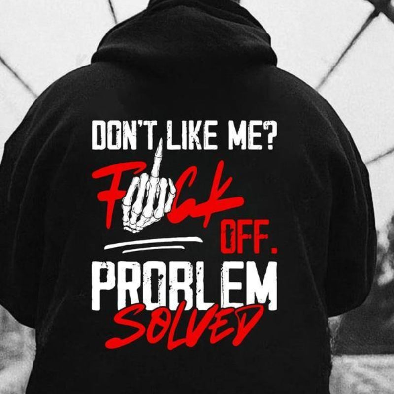 Problem Solved Hoodie– Savage Graphic Streetwear