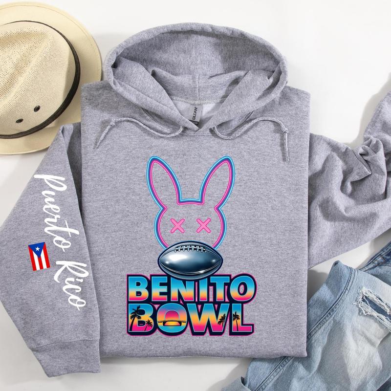 Benito Bowl Hoodie Fan Gift | #BBunnyy Puerto Rico Sweatshirt