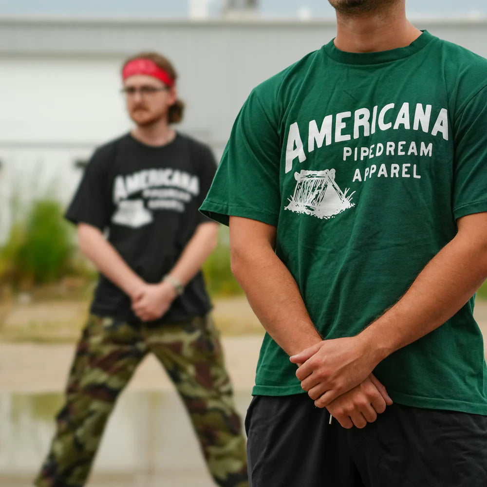 G Forest Green Graphic T-Shirt – Military-Inspired Utility Cotton Tee
