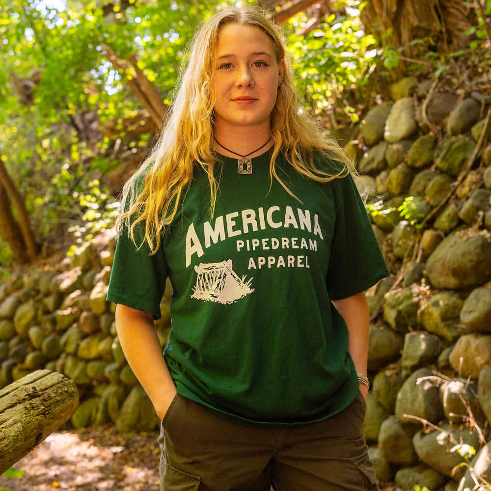 G Forest Green Graphic T-Shirt – Military-Inspired Utility Cotton Tee