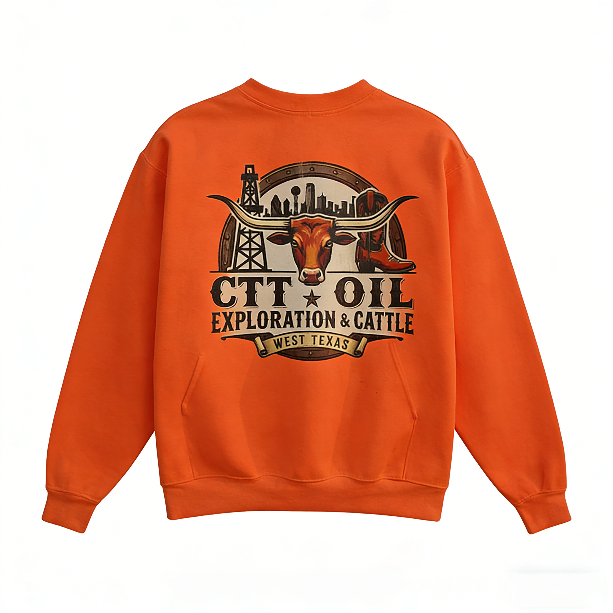 CTT Oil Exploration & Cattle Hoodie