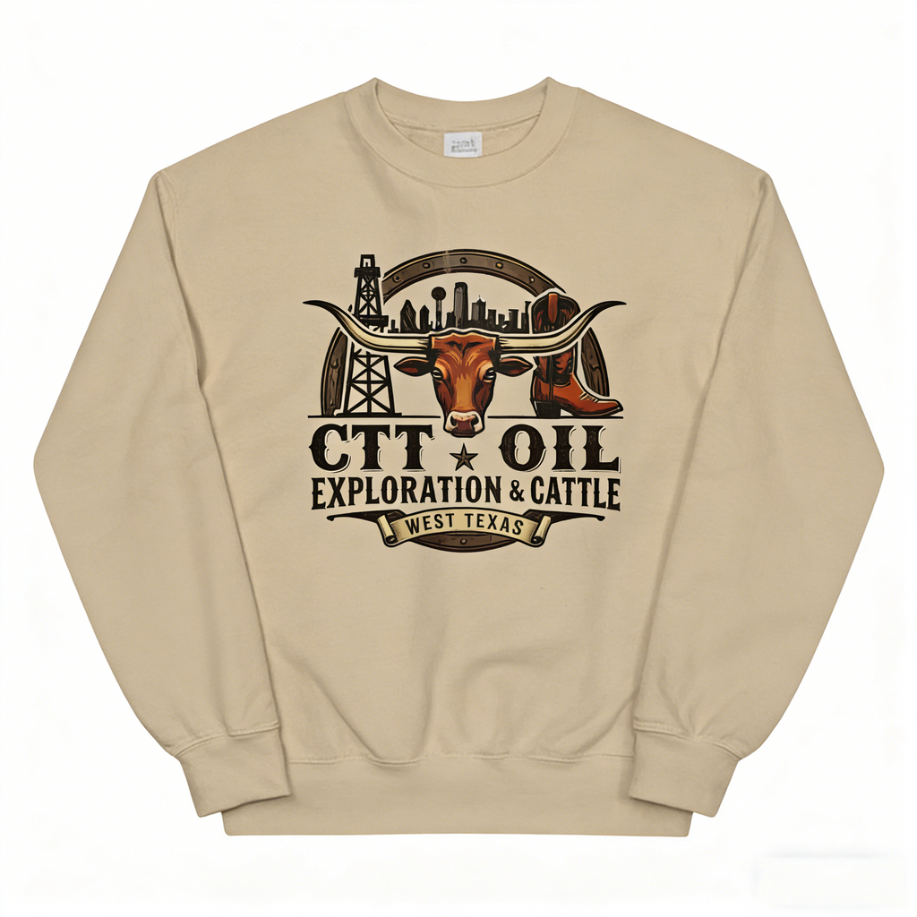 CTT Oil Exploration & Cattle Hoodie