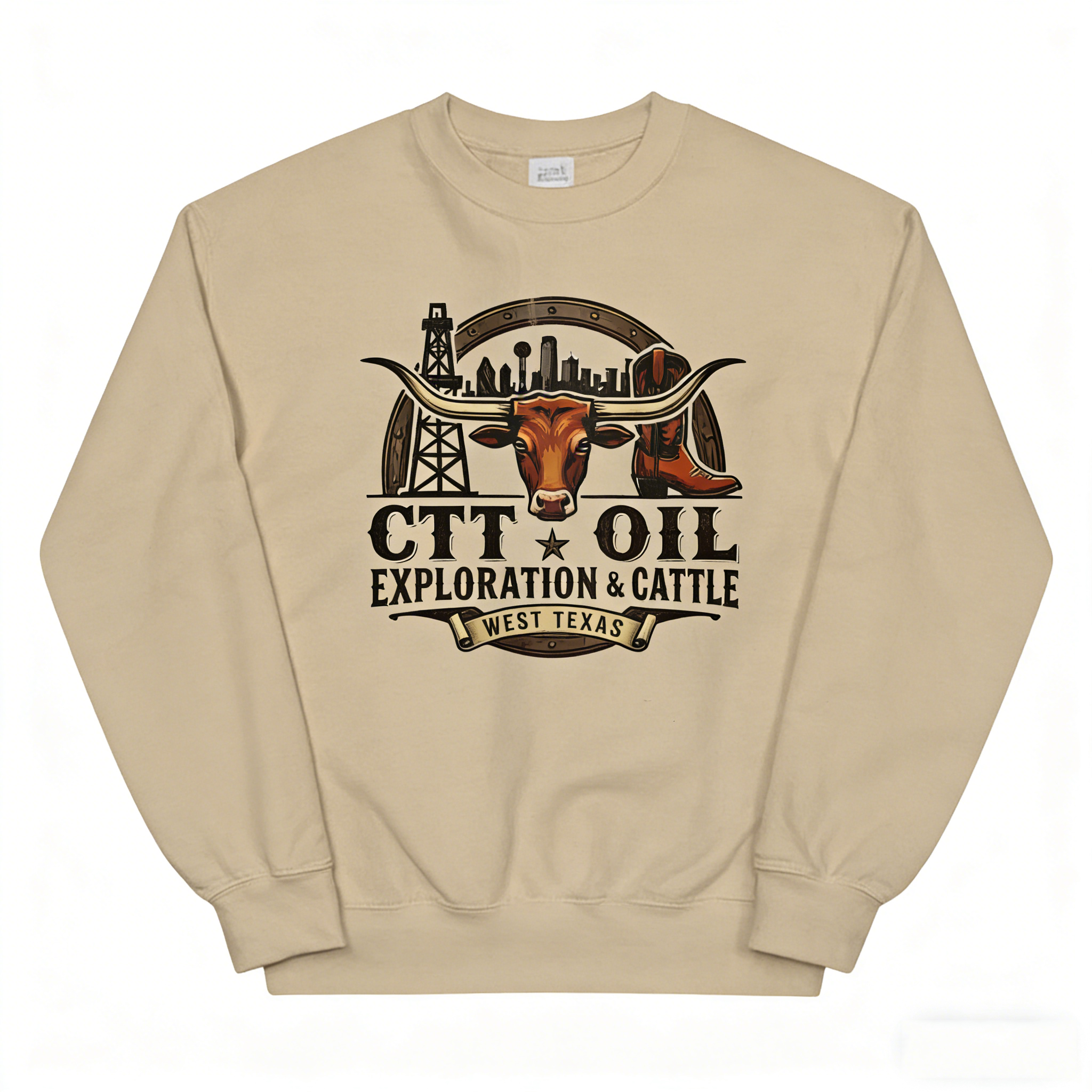 CTT Oil Exploration & Cattle Hoodie