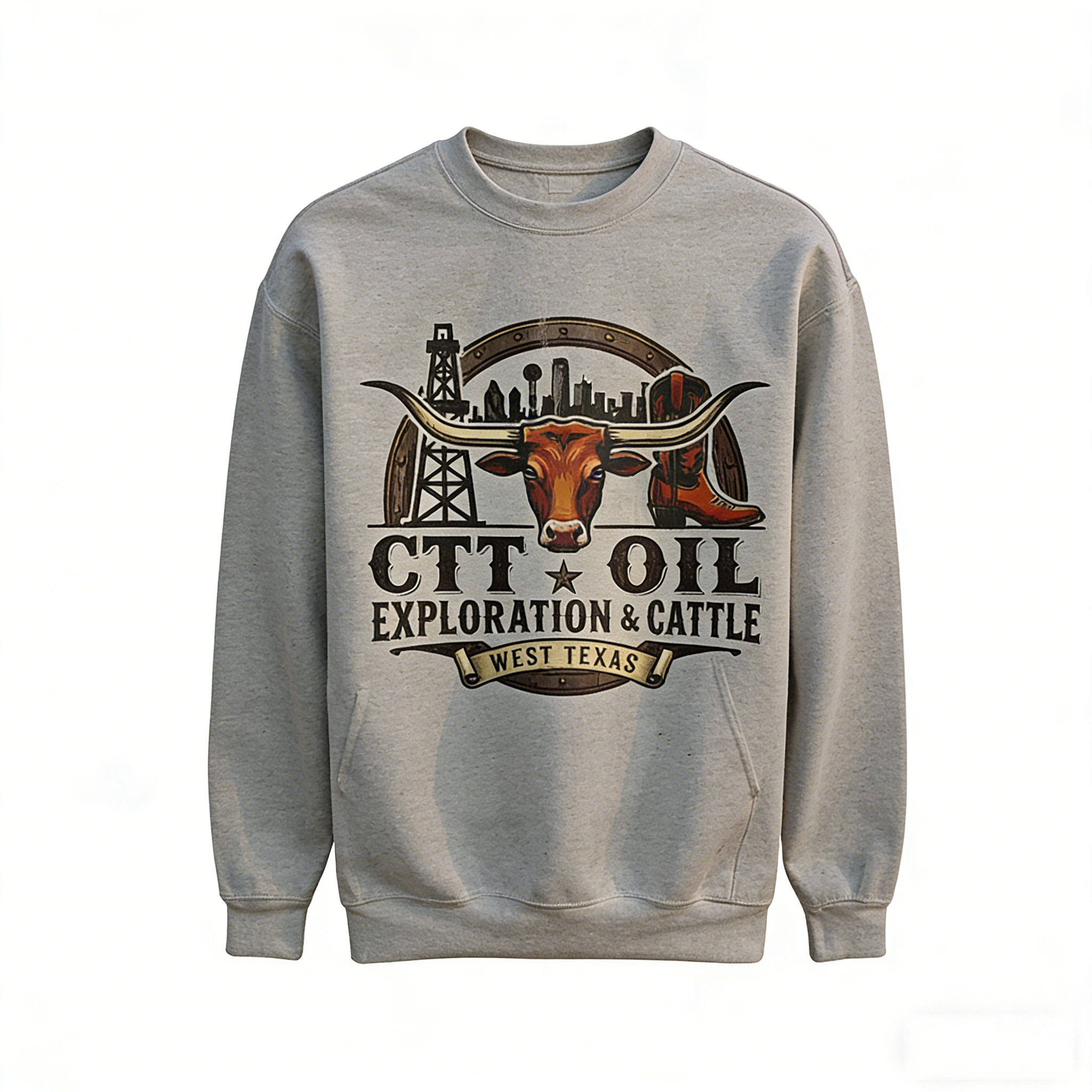 CTT Oil Exploration & Cattle Hoodie