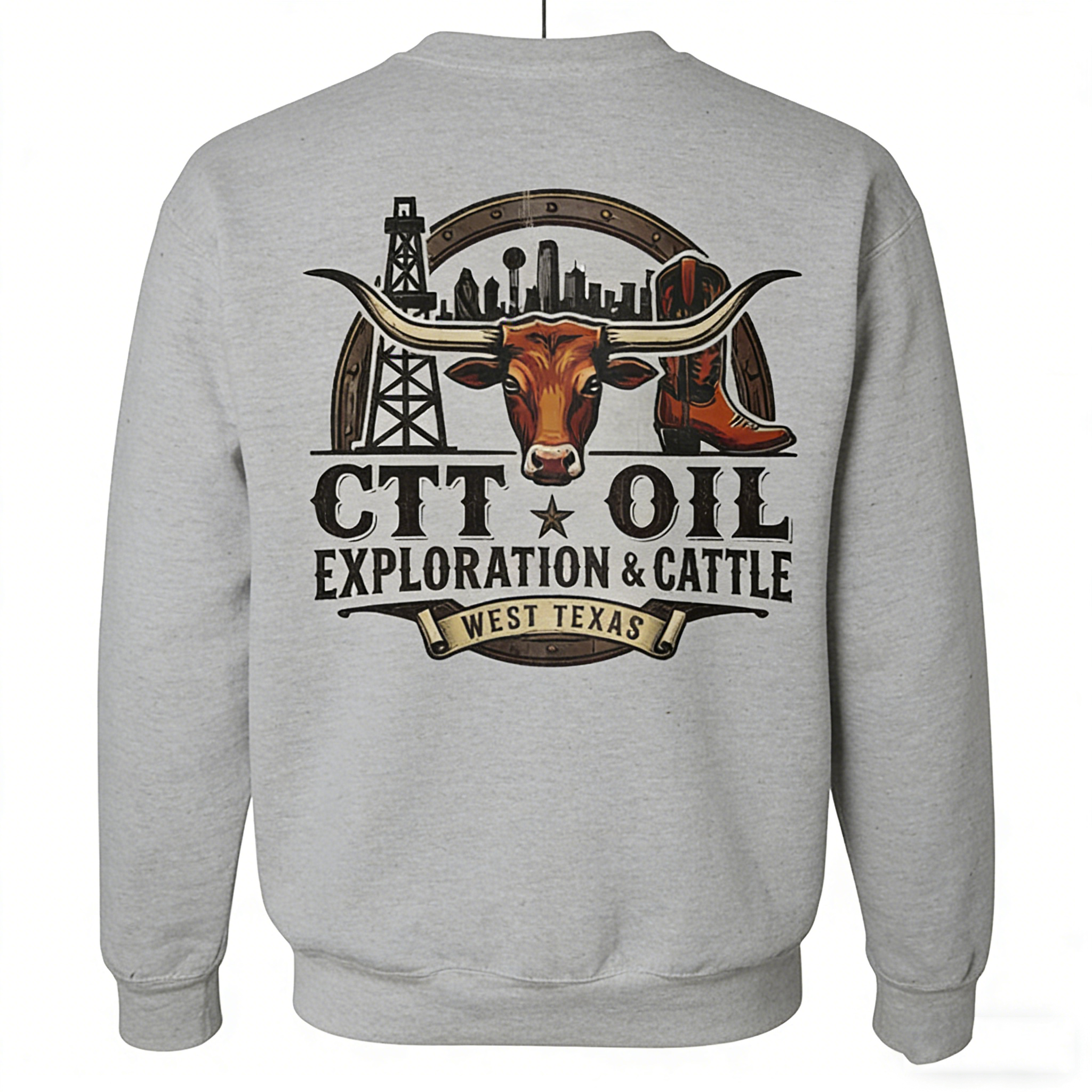 CTT Oil Exploration & Cattle Hoodie