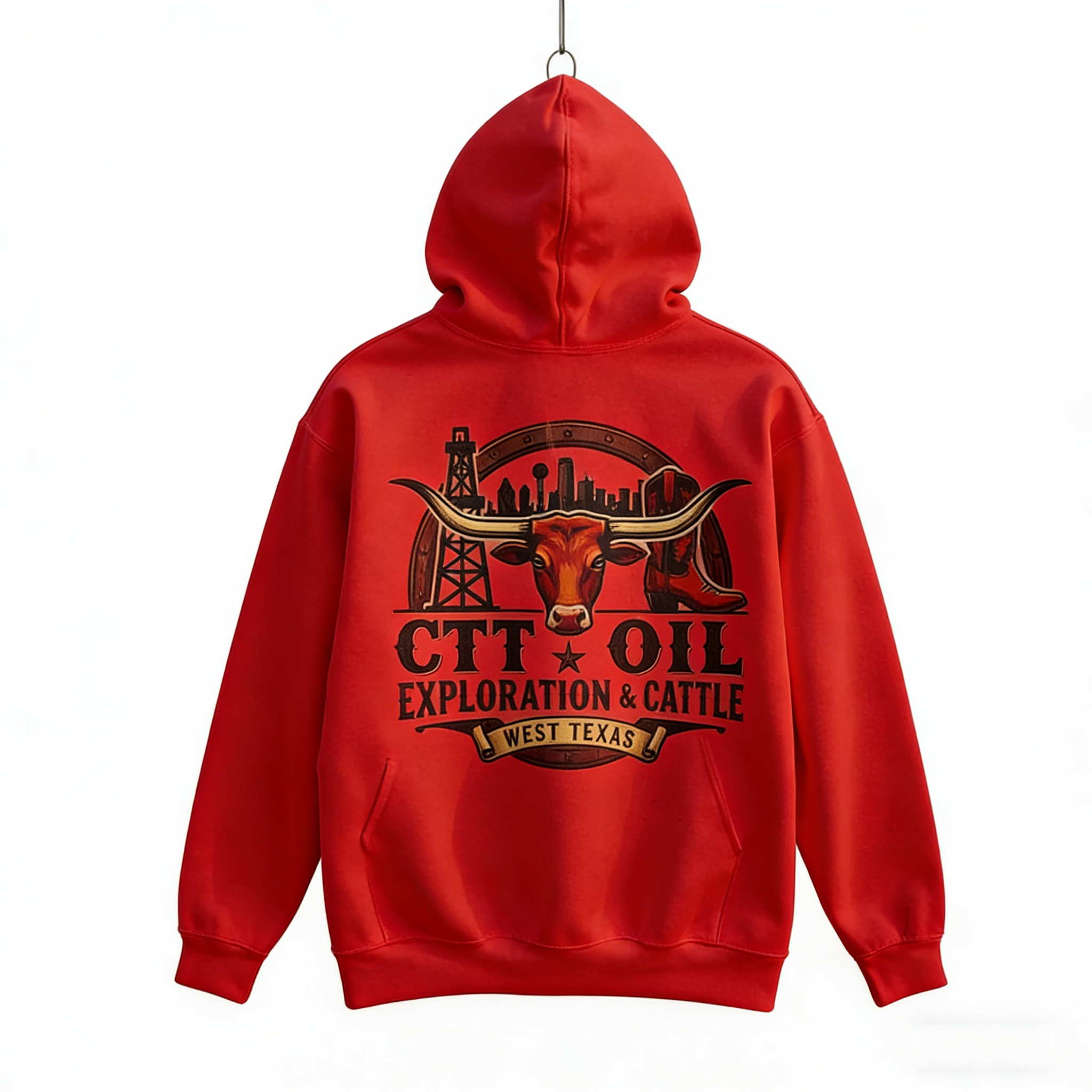 CTT Oil Exploration & Cattle Hoodie