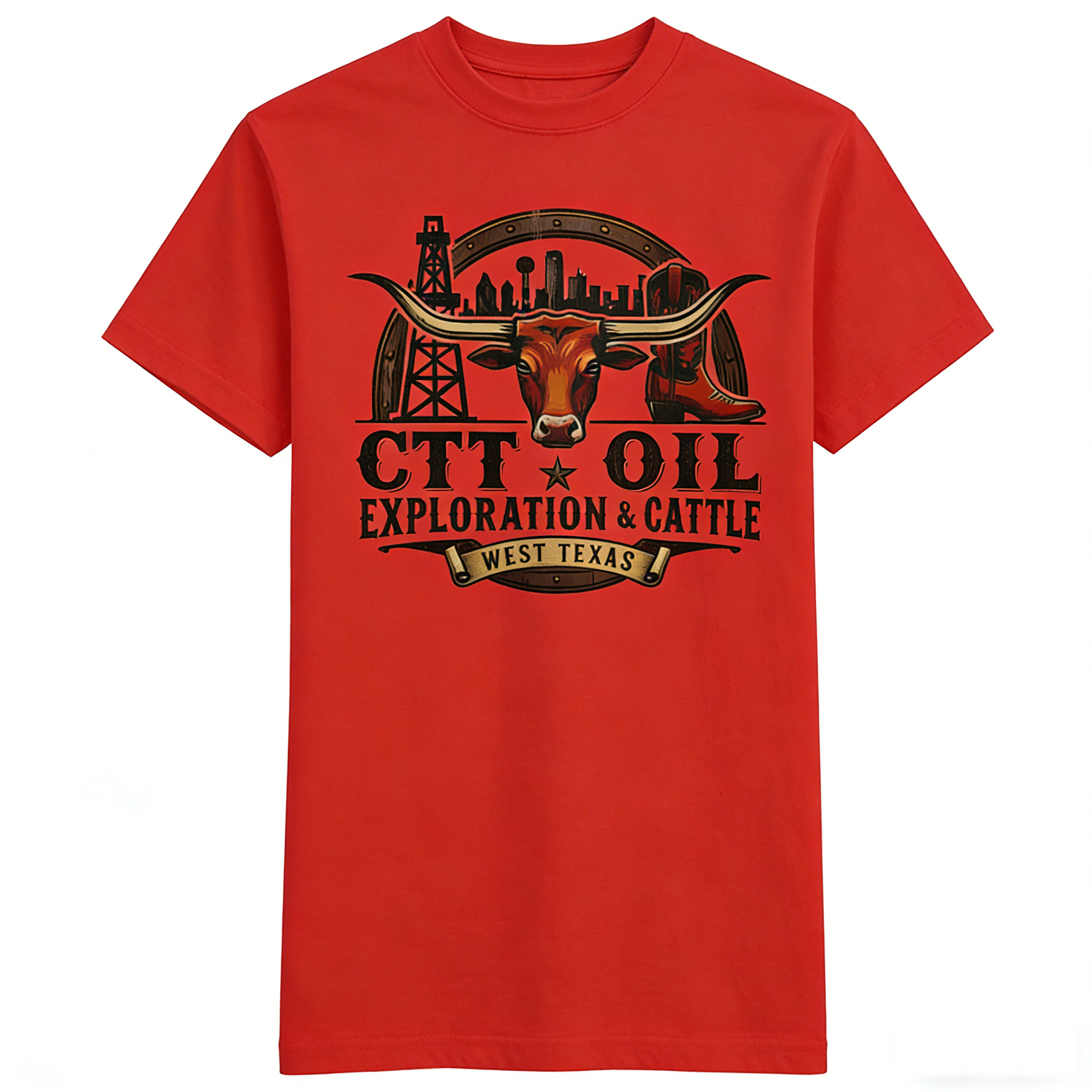 CTT Oil Exploration & Cattle Hoodie