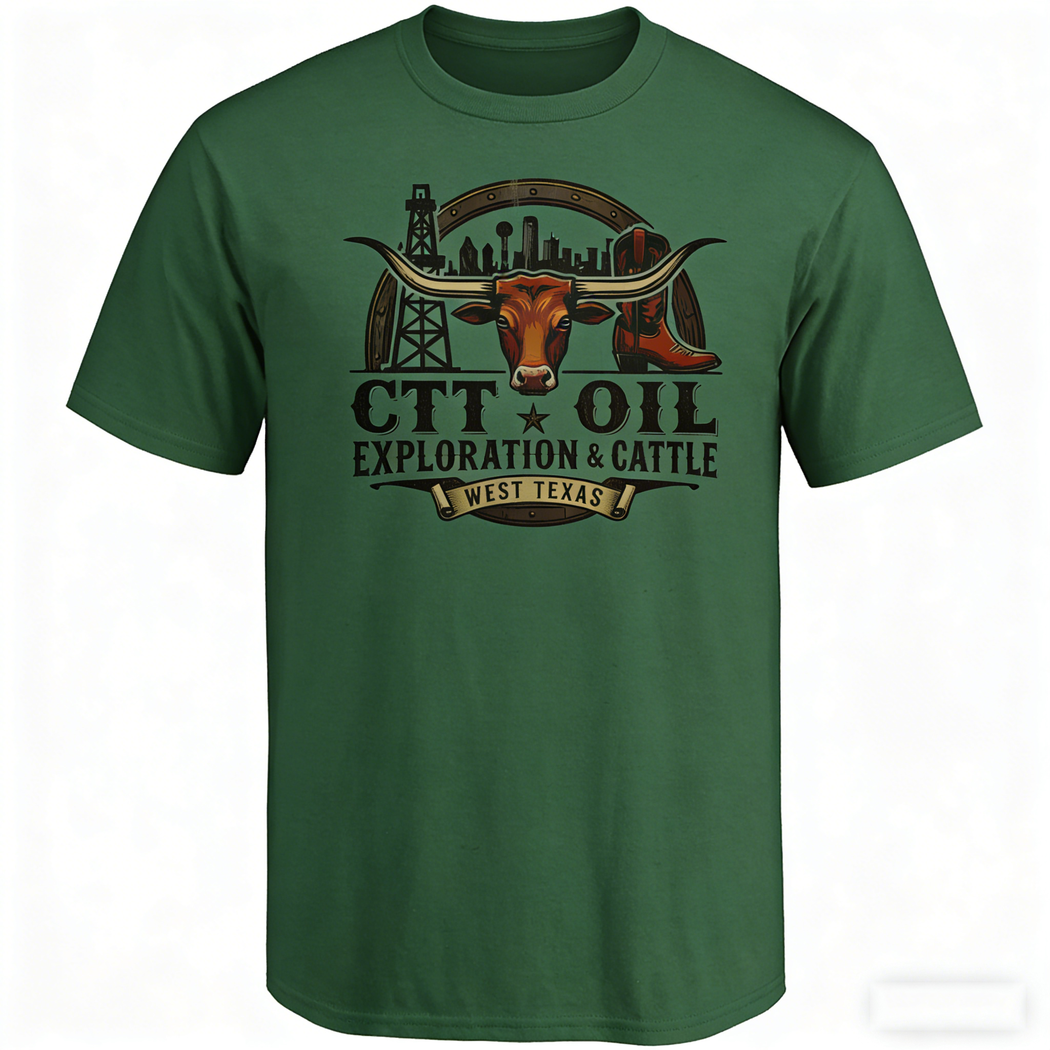 CTT Oil Exploration & Cattle Hoodie