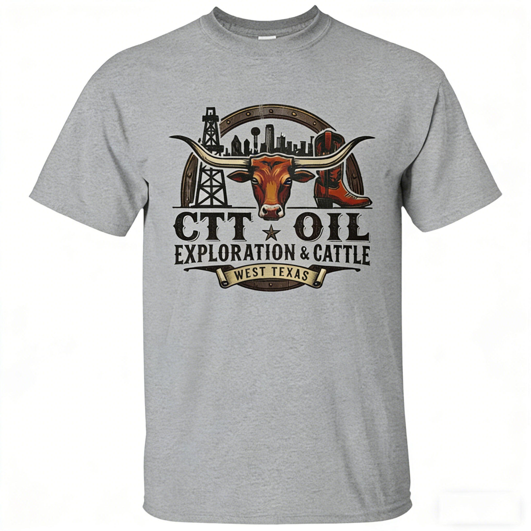 CTT Oil Exploration & Cattle Hoodie