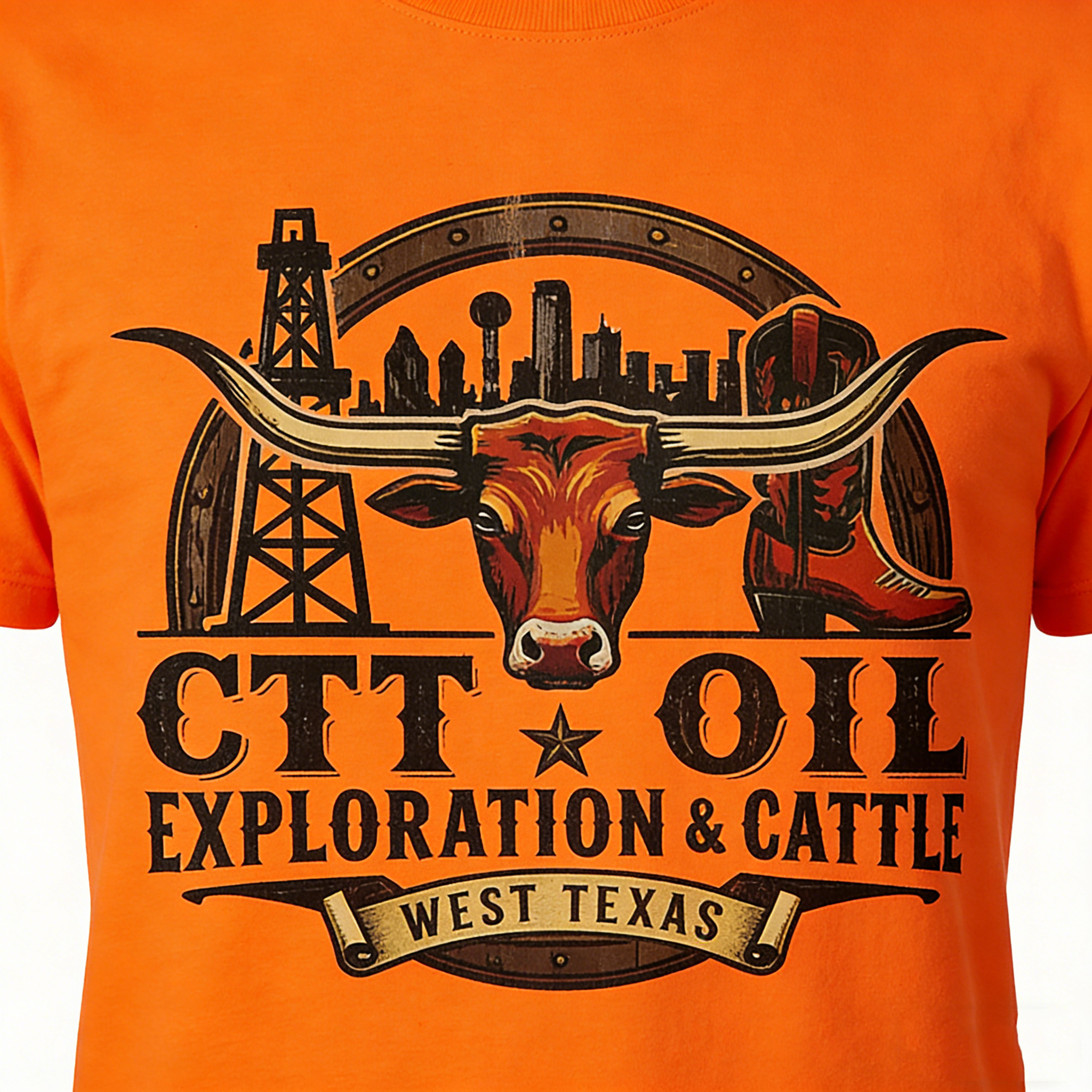 CTT Oil Exploration & Cattle Hoodie