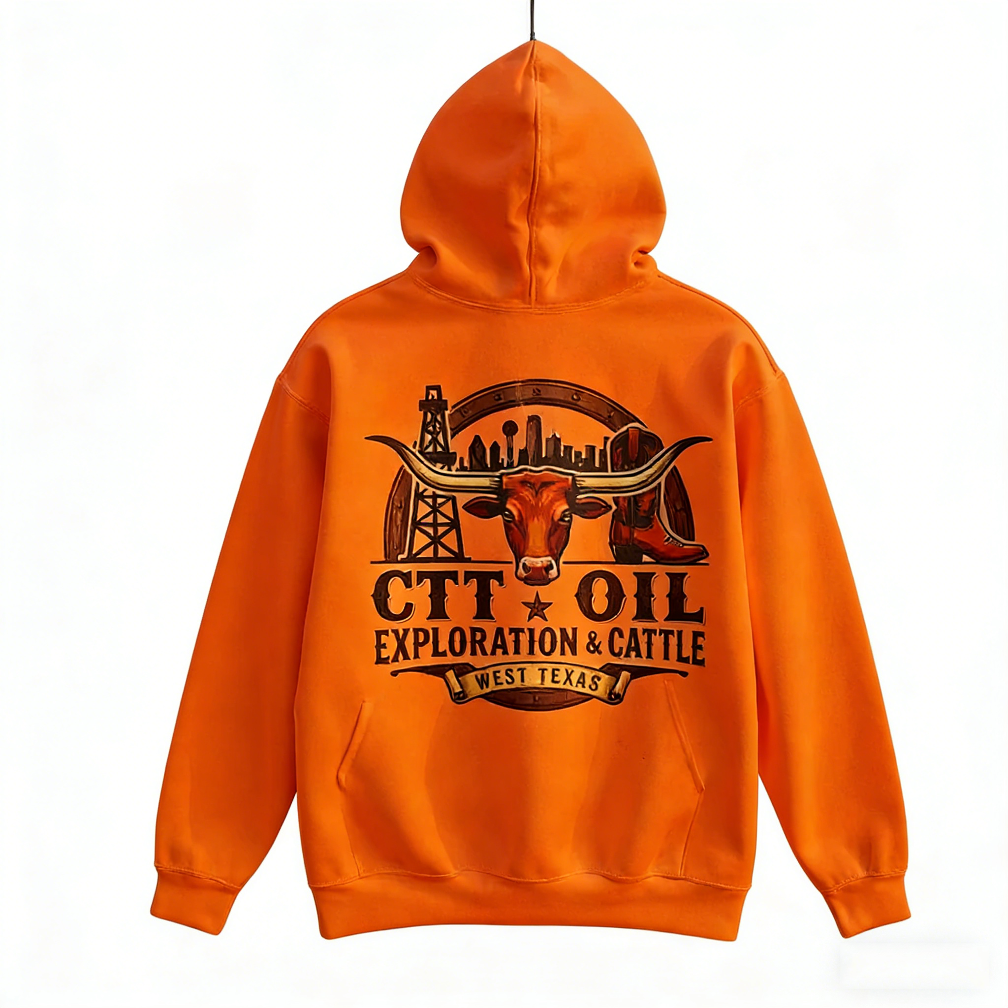 CTT Oil Exploration & Cattle Hoodie