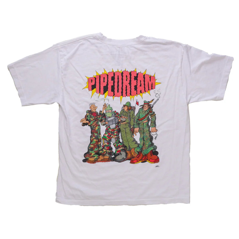 G-PIPEDREAM T-Shirt – Vintage Americana Graphic Cotton Tee