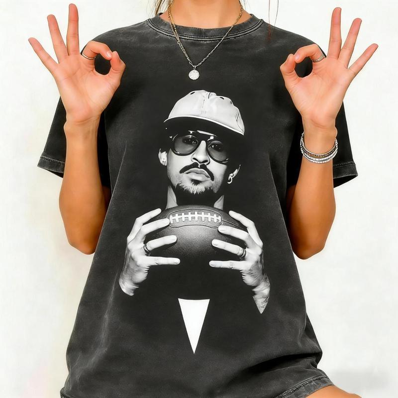 B Bunny Football Shirt, Bad Benito Shirt, Bowl 2026 Halftime Show Shirt