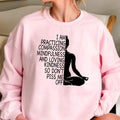 Namaste Kindness Meditation Humor Yoga Unisex Sweatshirt