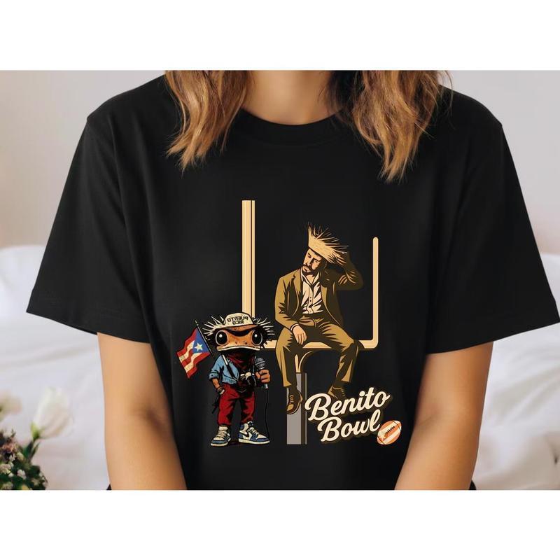 Benito Bowl Halftime Football Graphic Unisex T-Shirt