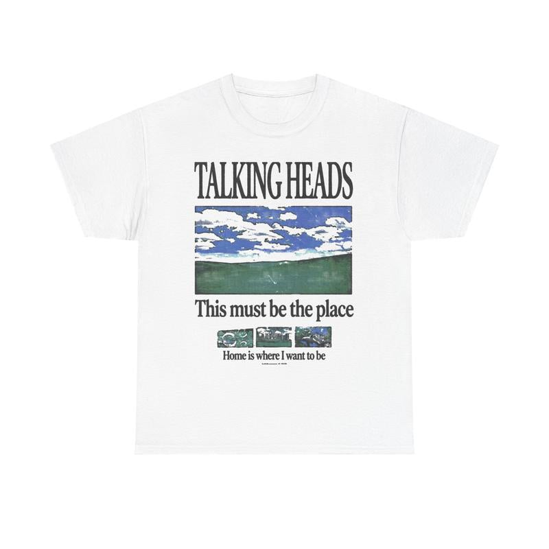 Talking Heads “This Must Be the Place” Retro Lyric Unisex T-Shirt