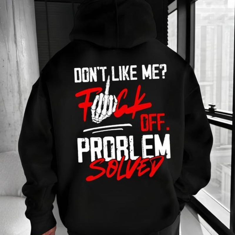 Problem Solved Hoodie– Savage Graphic Streetwear