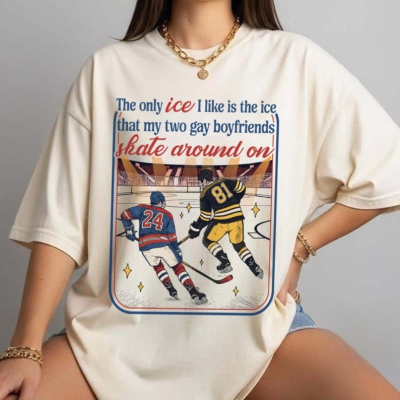 Hockey Romance Fan Gift Unisex Shirt