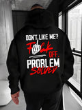 Problem Solved Hoodie– Savage Graphic Streetwear