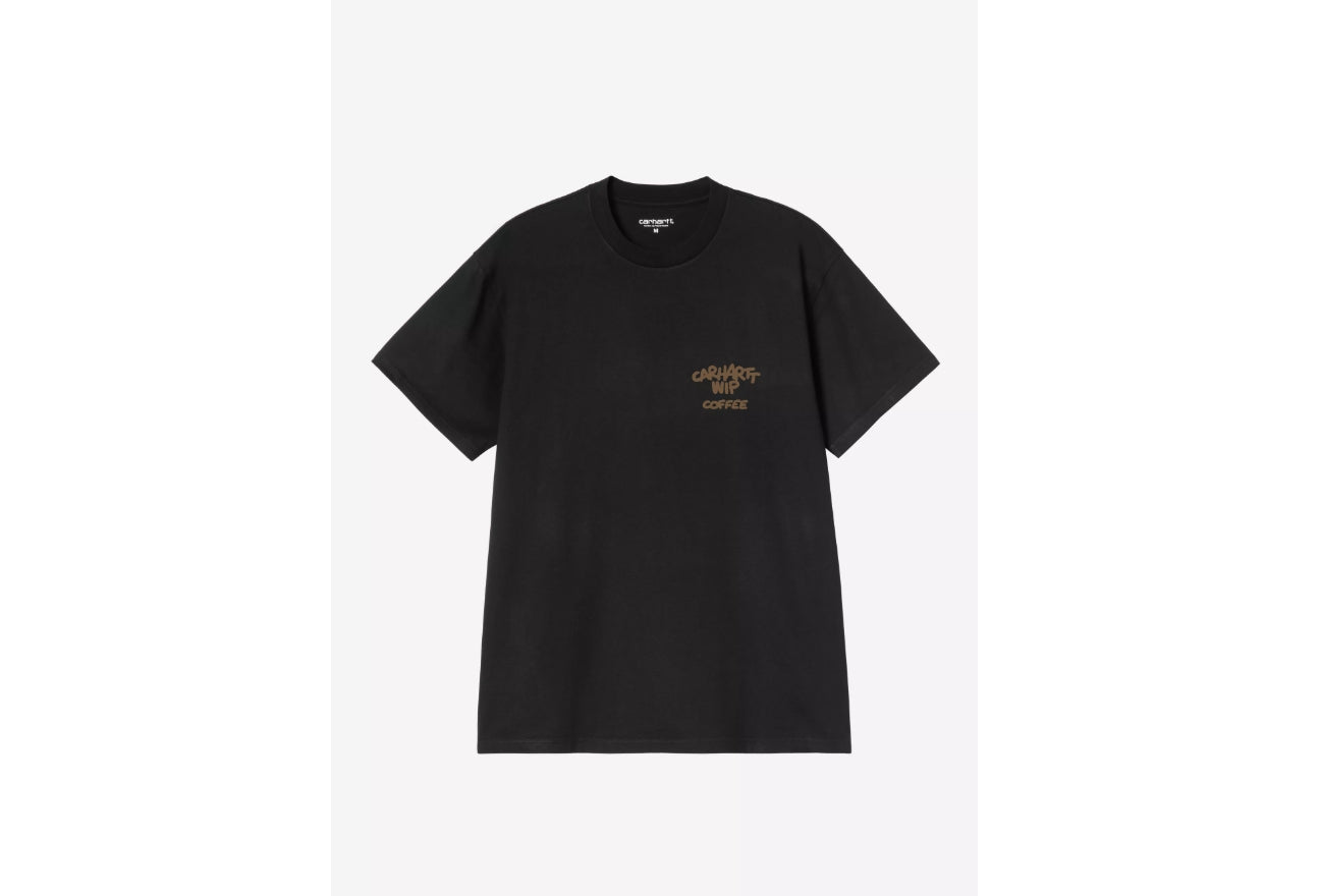 SKT Coffee Break Graphic T-Shirt – Loose Fit Organic Cotton Tee