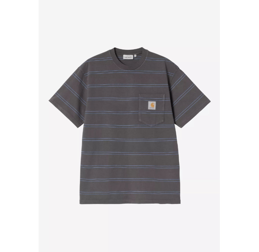 SKT Bert Pocket T-Shirt – Loose Fit Garment-Dyed Pocket Tee
